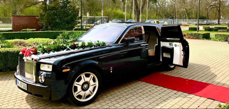 Rolls Royce Phantom Black Edition für Hochzeiten zu mieten